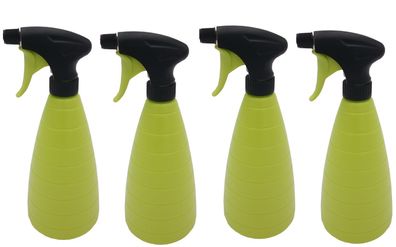 4x Handsprüher Sprühflasche 785ml grün Pumpflasche Wassersprüher Zerstäuber