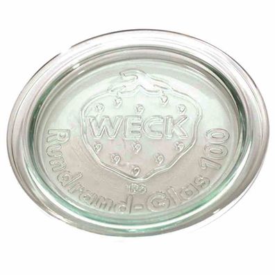 Ersatzdeckel für Rundrand-Glas 100 mm einzeln