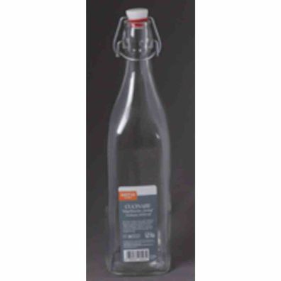Bügelflasche "Cucinare" 1,0 l vierkant