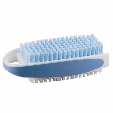 Handwaschbürste Kunststoff Nylon 9 cm beidseitig besteckt