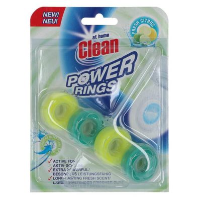 12x At Home Clean WC Stein Citrus Duftspüler Toilette Einhänger Reiniger Bad Tab