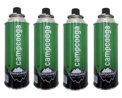 4x Butan Gas Kartusche 2,08L Gaskartuschen Bunsenbrenner Campingkocher je 227g