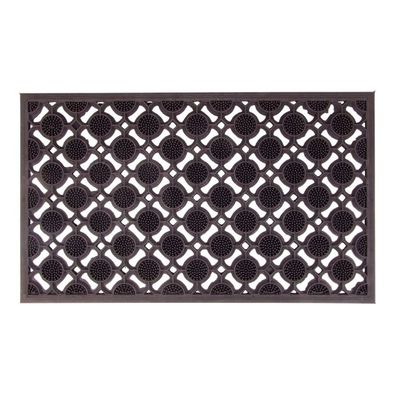 Gummi-Türmatte 73x44cm Fußmatte Fußabtreter Türvorleger Fussmatte Noppenmatte