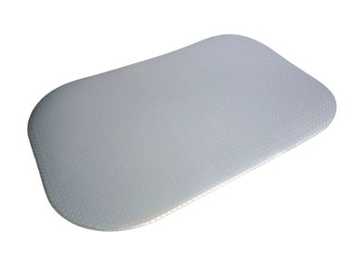 Friedola Arbeitsplatzmatte grau 10mm Bodenmatte 60x90cm Werkbank Gummimatte