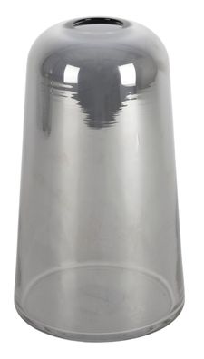 Glasvase grau blau Blumenvase Kugelvase Dekovase Vase Tischdeko Wohnaccessior