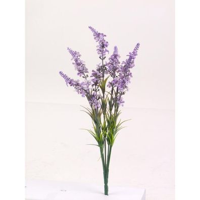 24x Lavendel Blütenstängel Gras Pflanzen Blumen Dekoration Getrocknet Vasen Haus