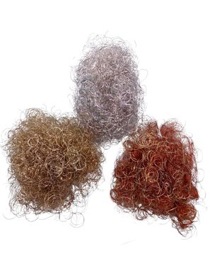 Engelshaar gelockt Lametta Dekoration Weihnachten Tannenbaum Weihnachten 10g