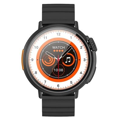 HOCO Smartwatch Y18 schwarz - misst Herzfrequenz und Sättigung - iOS