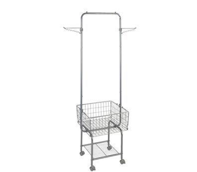 Wenko Bügel Butler Kleiderbügel Kleiderständer Kleiderbutler Wäsche Korb Stange