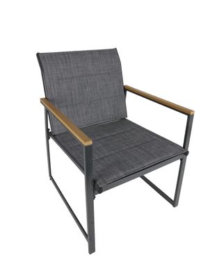 Outdoor-Lounge-Sessel Gartenstuhl Metall Terrassenstuhl Balkonstuhl Regiestuhl