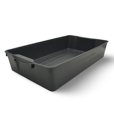 Wanne Kunststoff grau Pflanzwanne Kotwanne Kunststoffwanne Pflanzschale Ölwanne