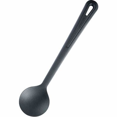 Westmark Gemüse-/Woklöffel, Rühr-/Kochlöffel, Länge: 31,5 cm, Gentle, Schwarz,