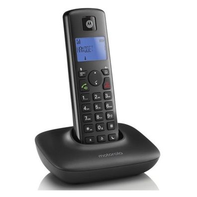 Motorola T401+ Digitales Schnurlostelefon (schwarz)