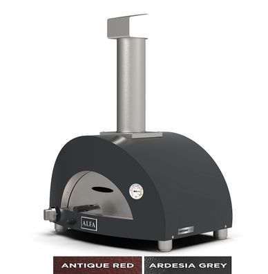 Gas-Pizzaofen ALFA FORNI Moderno 1 Pizza | 2 Farben zur Auswahl