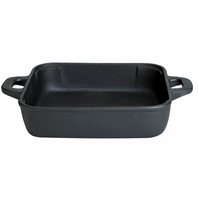 Gusseisen Pfanne | Bräter | Backform | Schmortopf 25 x 25 cm