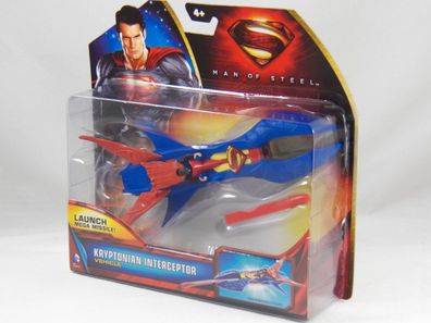 Mattel - Superman / Man of Steel Kryptonischer Jet mit Schusspfeil
