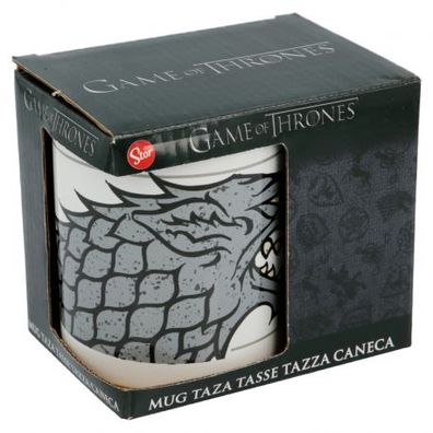 Game of Thrones - Keramiktasse, Haus Stark