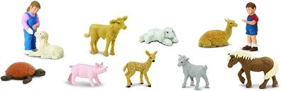 Safari 683704 Streichelzoo Toob Mini Spielfiguren - Set