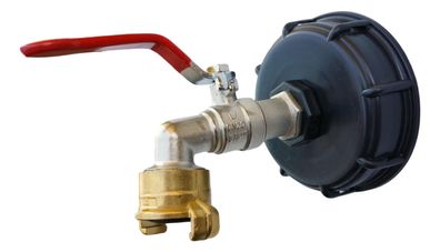 IBC Auslaufhahn Geka komp. mit DN 80 IBC Adapter