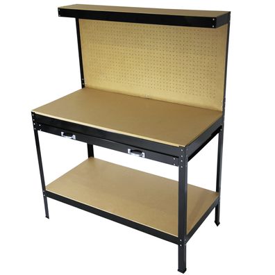 Werkbank Werktisch Arbeitstisch Werkstatt Lochwand Regal Werkzeug Platte XL W1