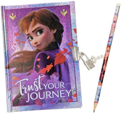Disney Frozen 2 / Die Eiskönigin 2 - Tagebuch zum Verschließen
