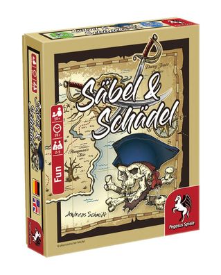 Säbel & Schädel - Bierdeckelspiel