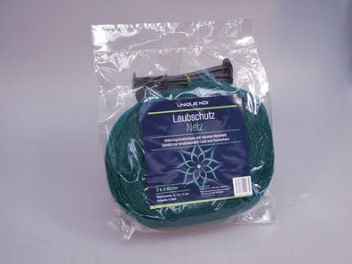 Laubschutznetz 3,00 x 4,00 Meter mit Erdspieße