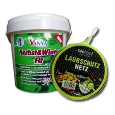 Spar-Set: Herbst&WinterFit 3 kg mit Laubschutznetz 6 x 10 m