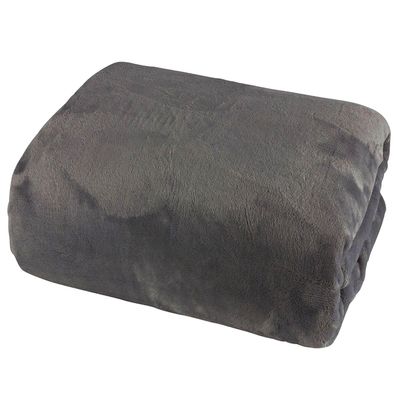 Cashmere Touch Spannbettlaken Spannbetttuch 180x200cm anthrazit 100% Polyester