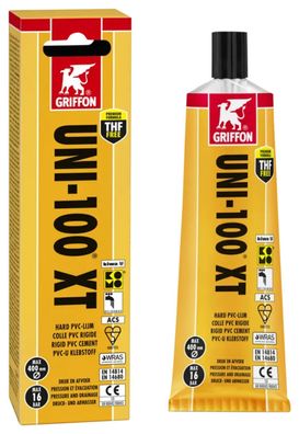PVC-Kleber Griffon UNI-100 Tube 125 ml