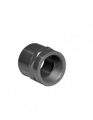 Übergangsmuffe, 25 x 1/2“ aus PVC
