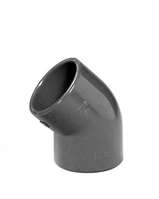 Winkel 45°, 90 mm aus PVC