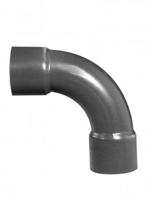 Bogen, 90°, 75 mm aus PVC