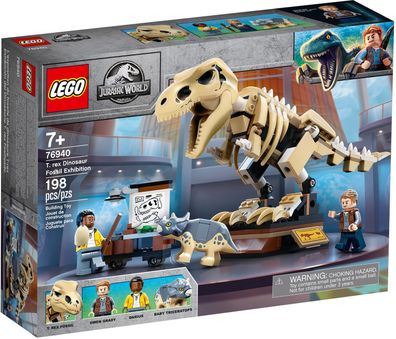LEGO® 76940 - Jurassic World™ T. Rex-Skelett in der Fossilienausstellung (198 Teile)