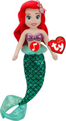 Ty 02414 - Disney Princess Arielle - Stoffpuppe mit Sound Plüsch 40cm