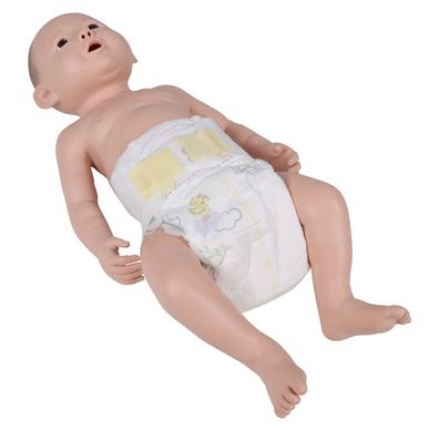 Baby Pflegepuppe, Übungspuppe, Krankenpflege, Babypflege, männlich