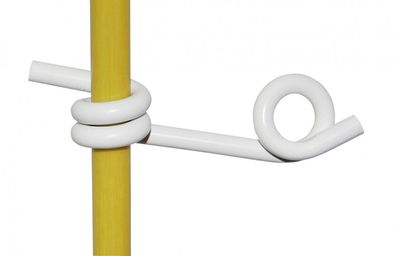50 Stück Kunststofföse geeignet für Fiberglaspfähle Ø 12 mm Weidezaunzubehör