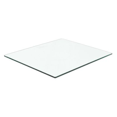 Glasplatte TERRY 80x80cm Glasscheibe 8mm Stärke Bodenplatte