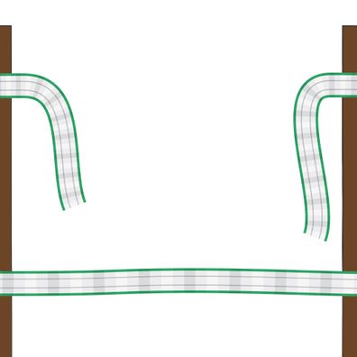 15 Stück Seilverbinder Litzclip Edelstahl für Ø 6 mm Weidezaunseile