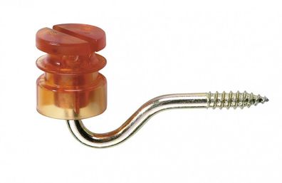 100 Stück Schlitzisolator Polycarbonat, 6,0mm Stütze extrem bruchsicher
