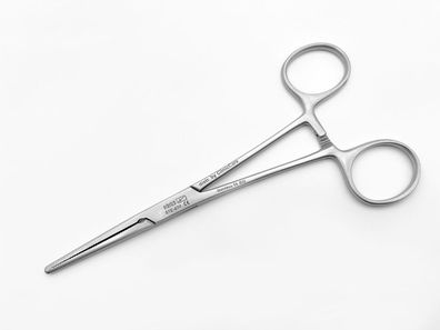 Ochsner-Kocher Arterienklemme, Arterien Klemme 14 cm, gerade, 1:2 Zähne