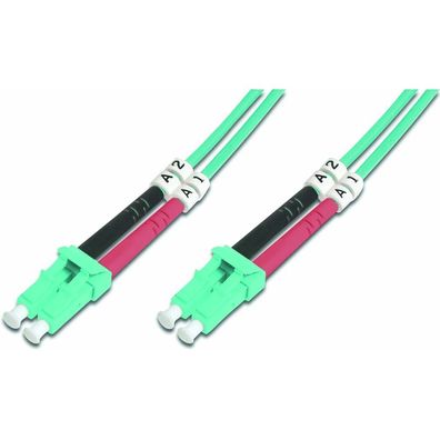 Digitus LWL Patchkabel LC -> LC 2.00m Multimode Duplex OM3