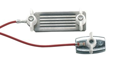 5 Stück Seil / Band Kupplung Verbindung zwischen Weidezaunseil und Weidezaunband