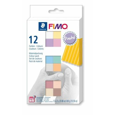 Fimo FIMO Set Mod. masse Fimo soft MP PC 12 * 25g div. Farben
