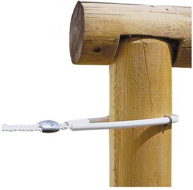 20 Stück Schlauchisolator für 8mm-Sei, 60cm weiß hält extremen Zugbelastungen stand