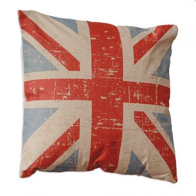KISSEN Dekokissen inkl. Füllung 42x42cm LONDON Sofakissen Kopfkissen Kissenbezug