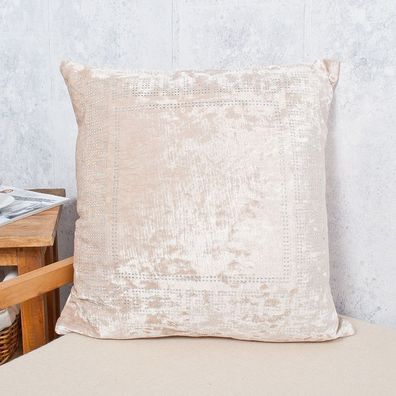 Glamouröses Kissen Dekokissen Glamour7 inkl. Füllung 42x42cm Kissen Zierkissen