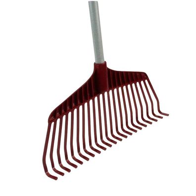2555.1 Fiskars Profi Nylon Besen 40 cm inkl. Glasfaserstiel Laubbesen