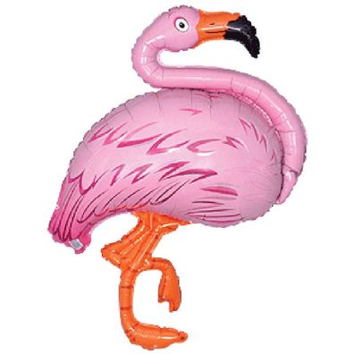 Flamingo groß - Folienballon - 125 cm