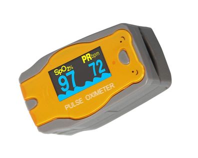 Fingerpulsoxymeter, Finger Pulsoxymeter, Oxymeter für Kinder "Bärchen"